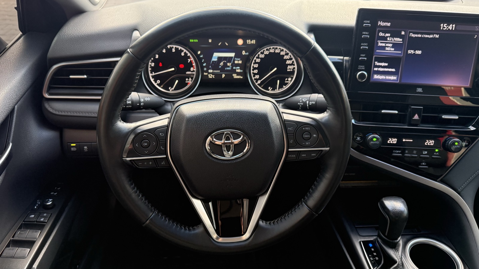 Toyota CAMRY 2021 року, Седан, Тойота Центр Вінниця "Преміум Мотор", м.Вінниця | Фото № 9 Toyota CAMRY 2021 року з пробігом 136065 км, Седан, Тойота Центр Вінниця "Преміум Мотор", м.Вінниця - 1160000 ГРН | Фото № 9