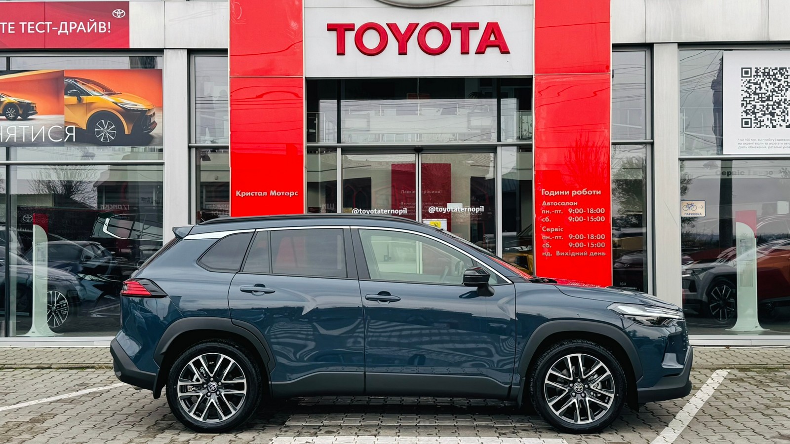 Toyota COROLLA CROSS 2025 року, Хетчбек, Тойота Центр Тернопіль "Кристал Моторс", м.Тернопіль | Фото № 16 Toyota COROLLA CROSS 2025 року з пробігом 1569 км, Хетчбек, Тойота Центр Тернопіль "Кристал Моторс", м.Тернопіль - 1850000 ГРН | Фото № 16